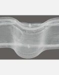 Wellenband mit Steg 100 mm