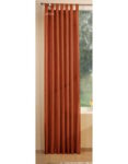 Gardine mit Schlaufen Beige