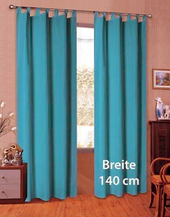 Schlaufenschal aus Microsatin inTürkis Schlaufenschal aus Microsatin inTürkis