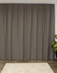 Verdunkelungsvorhang nach Mass Grau