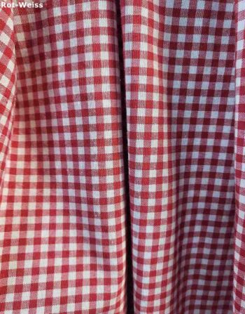 Landhausstil Karo Rot-Weiss